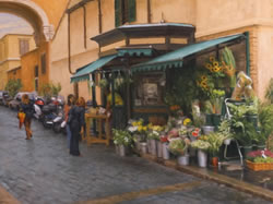 Italian Flower Market